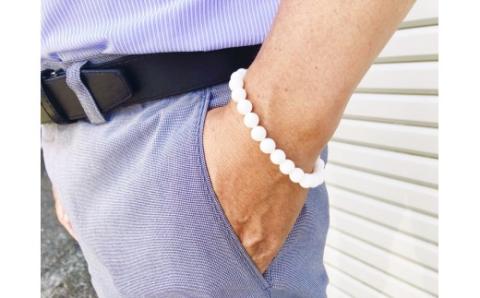 白サンゴ ブレスレット・男性用 【高知】