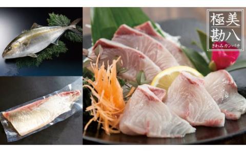 【化粧箱入り】土佐伝統調味料で食べるカンパチ＆マダイのお刺身ギフトセット