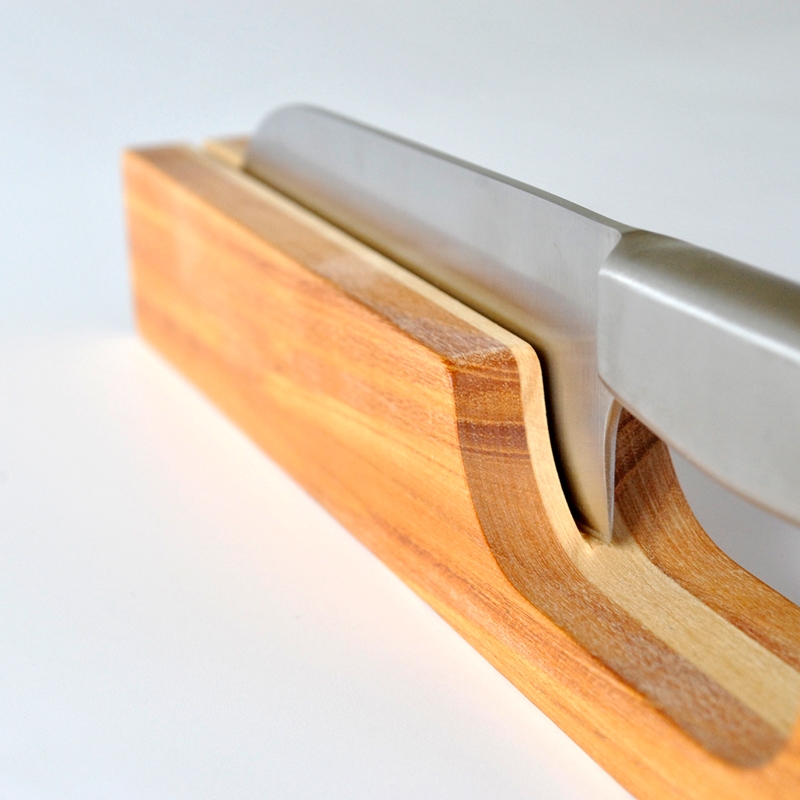 ケヤキとイチョウの包丁スタンド TR110 ケヤキ けやき 包丁 スタンド イチョウ いちょう 土佐龍 キッチングッズ 日用品 調理 料理 食事 高知県 須崎市 【木の料理人】
