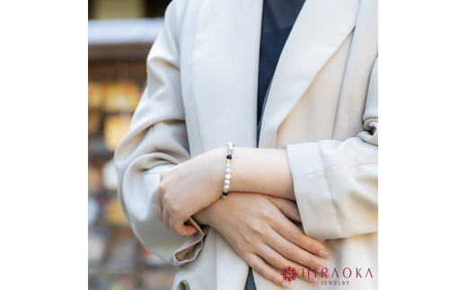 勝利を引き寄せる！試験合格パワーストーンブレスレット(合格祈願04)･6mm玉 (20.4cm) 20.4cm