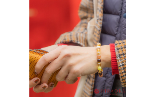 最強金運 集大成パワーストーンブレスレット(金運01)･8mm玉 (17.6cm) 17.6cm