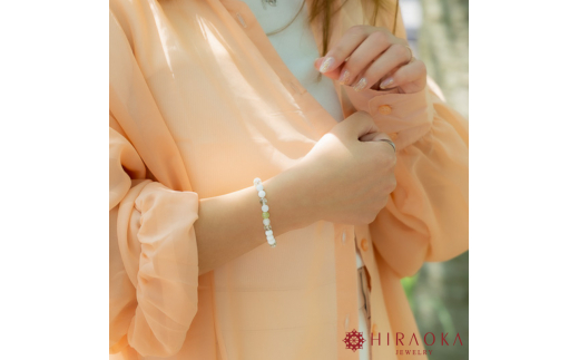 ご縁結びパワーストーンブレスレット(縁結び01)･6mm玉 (16.8cm) 16.8cm