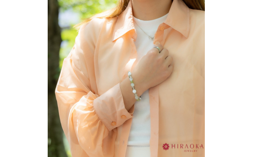 ご縁結びパワーストーンブレスレット(縁結び01)･8mm玉 (17.6cm) 17.6cm