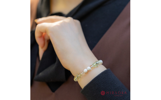 あらゆる悩みから自由になるための総合運パワーストーンブレスレット(開運02)･6mm玉 (20.4cm) 20.4cm