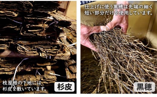 竹垣【虎竹片袖垣枝屋根付】幅75cm 【山岸竹材店】 幅75cm