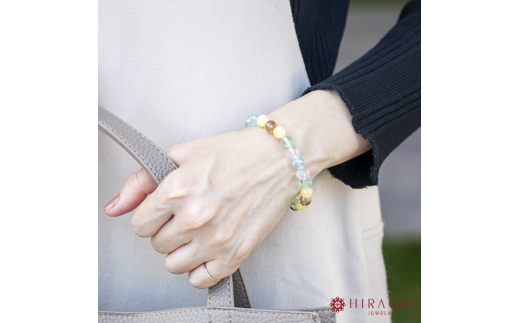 良好な人間関係に恵まれるための対人運パワーストーンブレスレット(対人02)･8mm玉 (19.2cm) 19.2cm