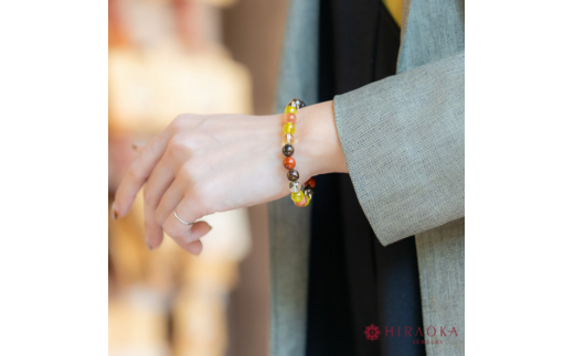 志望校合格パワーストーンブレスレット(合格祈願01)･8mm玉 (21.6cm) 21.6cm