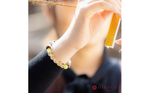 たくさんの幸せを手に入れる大開運パワーストーンブレスレット(開運01)･8mm玉 (17.6cm) 17.6cm