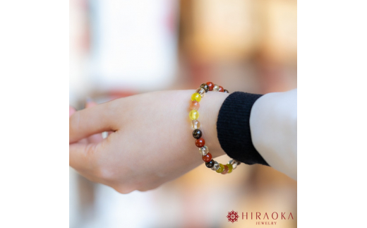 志望校合格パワーストーンブレスレット(合格祈願01)･6mm玉 (19.2cm) 19.2cm