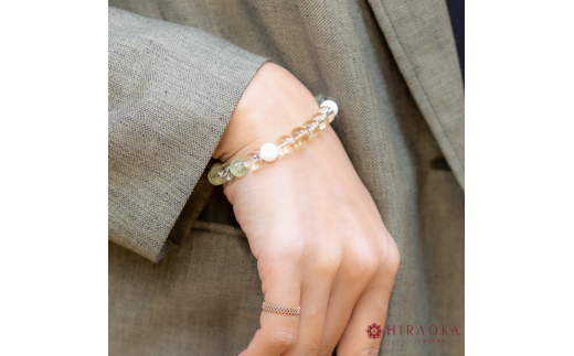 あらゆる悩みから自由になるための総合運パワーストーンブレスレット(開運02)･8mm玉 (19.2cm) 19.2cm