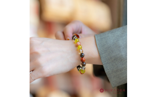 志望校合格パワーストーンブレスレット(合格祈願01)･8mm玉 (19.2cm) 19.2cm