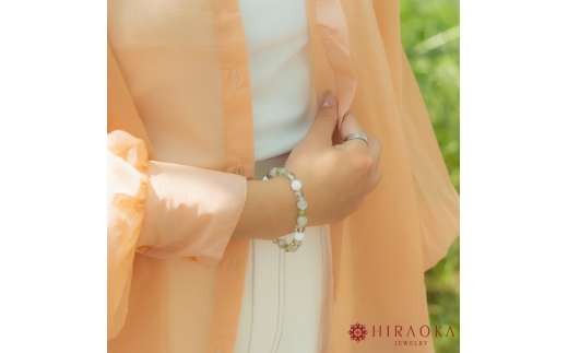 ご縁結びパワーストーンブレスレット(縁結び01)･8mm玉 (20.8cm) 20.8cm