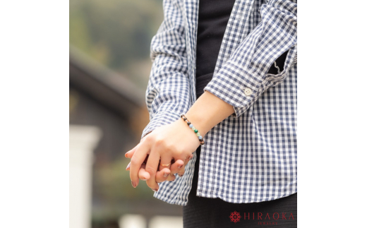 バランスの良い人間関係形成力☆パワーストーンブレスレット(対人04)･6mm玉 (19.2cm) 19.2cm