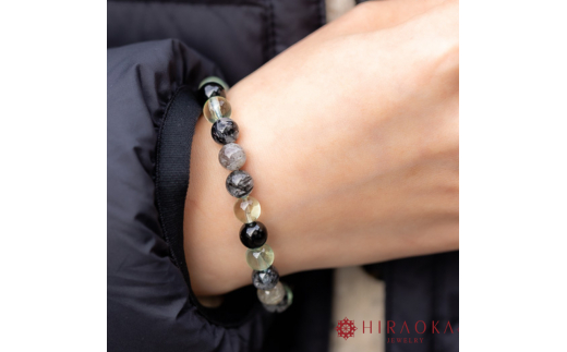 対人健全パワーストーンブレスレット(対人01)･8mm玉 (21.6cm) 21.6cm