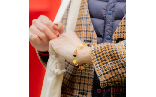 最強金運 集大成パワーストーンブレスレット(金運01)･8mm玉 (17.6cm) 17.6cm