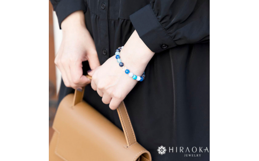 新しい幸せの形を作る大開運パワーストーンブレスレット(開運03)･6mm玉 (20.4cm) 20.4cm