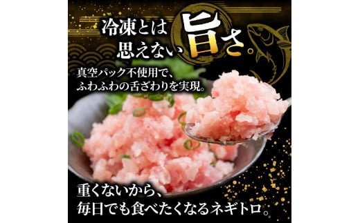 ネギトロ 2kg （250g×8パック） 高知のねぎとろ 小分けパック 鮪 まぐろ マグロ 【自社漁船】 2kg（250g×8パック）