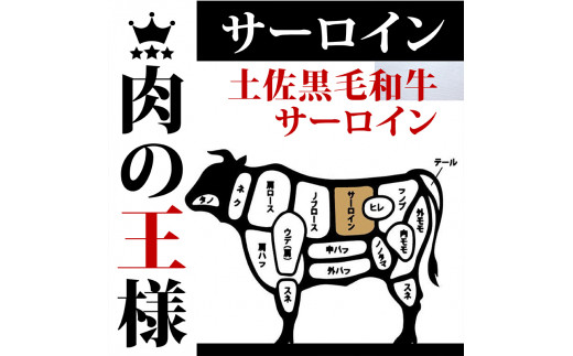 サーロインステーキ 660g 【 220g × 3枚 】 土佐 黒毛 和牛