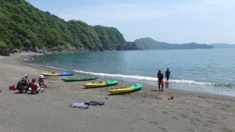 シーカヤック体験 ?のんびり 安和コース?