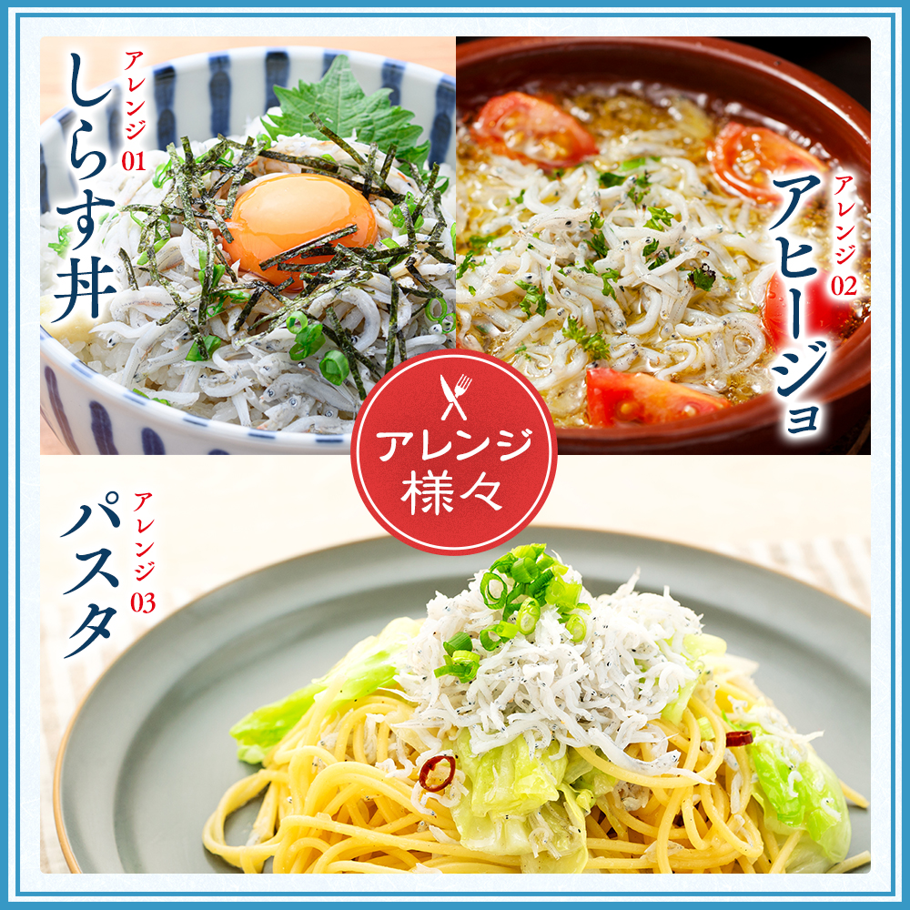 鮮度抜群！ 海の玄米 子ども用釜揚げシラスの定期便【2回コース】