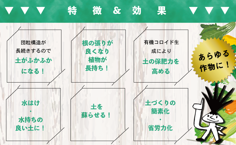 【質の高い土づくりに】GensukeGREEN 5袋セット