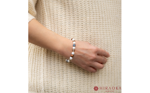 身体健全パワーストーンブレスレット(健康01)･8mm玉 (19.2cm) 19.2cm