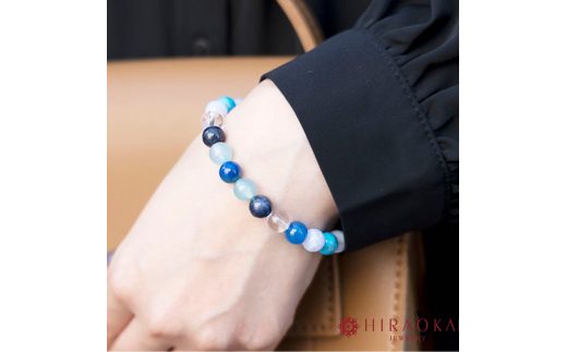 新しい幸せの形を作る大開運パワーストーンブレスレット(開運03)･6mm玉 (17.4cm) 17.4cm