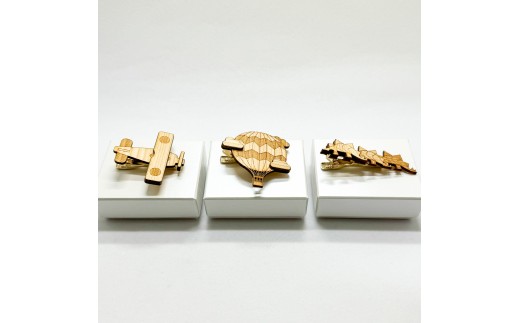 土佐檜 ネクタイピン 3点セット プレゼント ラッピング可 おしゃれ 社会人 結婚式 贈答 新生活 生活雑貨 生活用品 高知県 須崎市 FO012 ネクタイピン3点セット