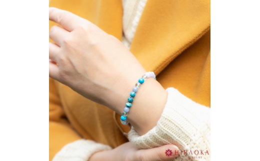 夫婦仲改善パワーストーンブレスレット(家庭円満01)･6mm玉 (18.6cm) 18.6cm