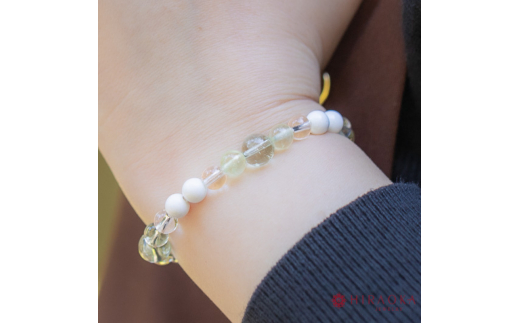 あらゆる悩みから自由になるための総合運パワーストーンブレスレット(開運02)･6mm玉 (20.4cm) 20.4cm