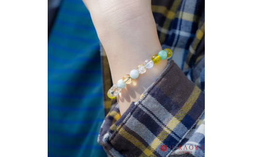 幸福の最大化へ！運気アップの大開運パワーストーンブレスレット(開運04)･8mm玉 (21.6cm) 21.6cm