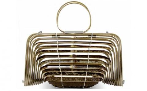 虎竹バッグ ニューヨーカー 【山岸竹材店】