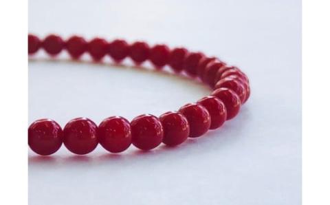 赤サンゴ ブレスレット・女性用 【高知】
