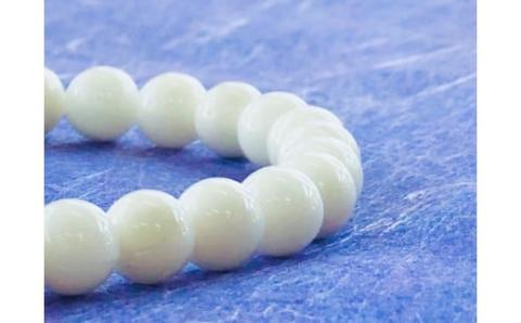 白サンゴ ブレスレット・男性用 【高知】