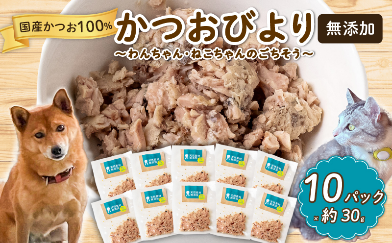 犬猫用 かつお ペットフード 10パック ドッグフード キャットフード