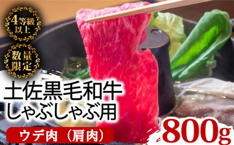 土佐 黒毛 和牛 しゃぶしゃぶ用 800g 【 400g × 2パック 】