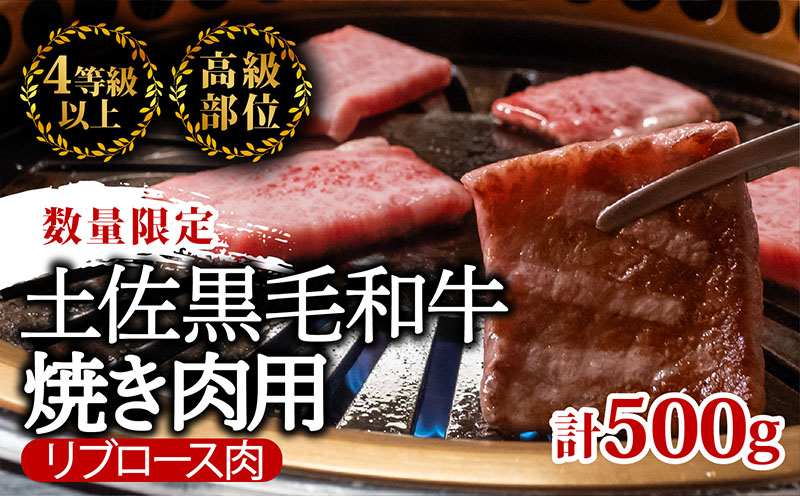 土佐 黒毛 和牛 焼肉用 500g