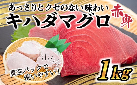 【訳あり】 キハダマグロの赤身 1kg まぐろ赤身 鮪の刺身