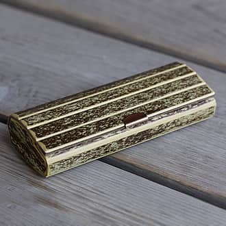 虎竹眼鏡ケース 【山岸竹材店】