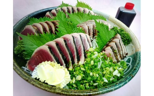 【本場の生カツオだけ】須崎の魚屋からカツオわら焼きたたき セットA 【松田食品】