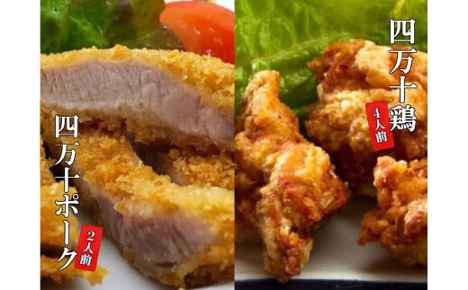 四万十 鶏 300g × 2袋 四万十 ポーク 120g × 2枚 セット バーベキュー ソース付き チキン 豚 須崎 高知 【道の駅須崎】