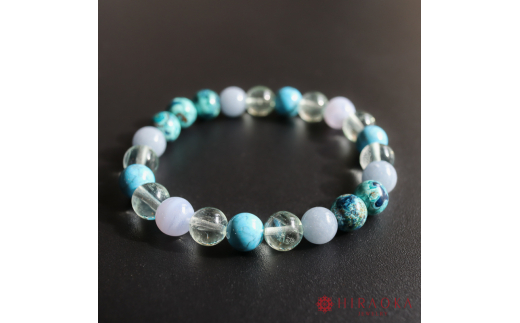 夫婦仲改善パワーストーンブレスレット(家庭円満01)･8mm玉 (17.6cm) 17.6cm