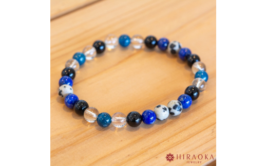 資格取得パワーストーンブレスレット(合格祈願02)･6mm玉 (16.8cm) 16.8cm