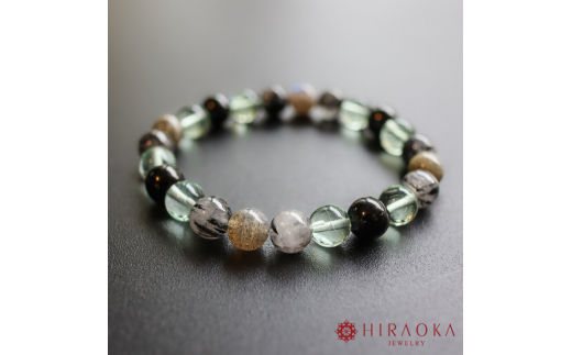 対人健全パワーストーンブレスレット(対人01)･8mm玉 (21.6cm) 21.6cm