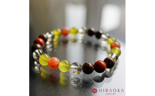 志望校合格パワーストーンブレスレット(合格祈願01)･8mm玉 (20.8cm) 20.8cm