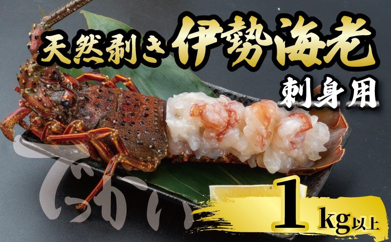 でっかい天然伊勢海老  刺身用 1kg以上 冷凍 1kg以上