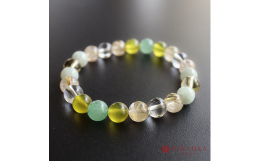 幸福の最大化へ！運気アップの大開運パワーストーンブレスレット(開運04)･8mm玉 (17.6cm) 17.6cm