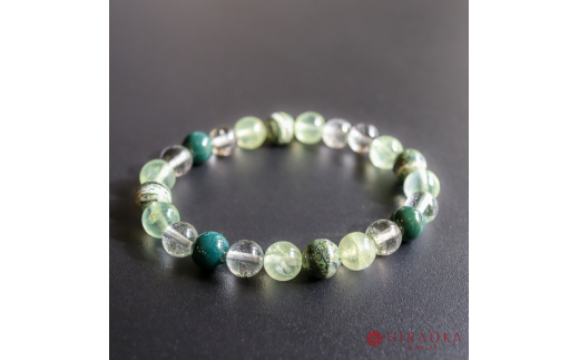 仕事ストレス回避パワーストーンブレスレット(仕事04)･8mm玉 (18.4cm) 18.4cm