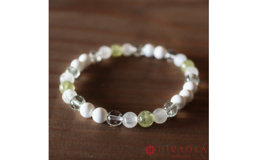 ご縁結びパワーストーンブレスレット(縁結び01)･6mm玉 (18.6cm) 18.6cm