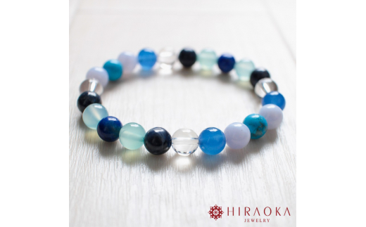 新しい幸せの形を作る大開運パワーストーンブレスレット(開運03)･8mm玉 (19.2cm) 19.2cm